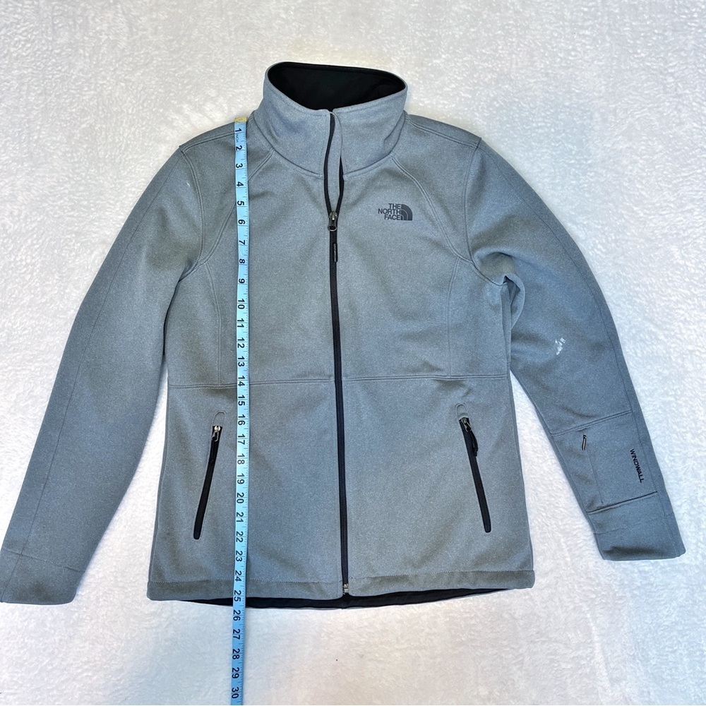 The North Face Gray Apex Riser Soft Shell Windpro… - image 7